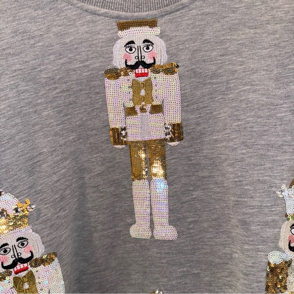 Nutcracker Sweatshirt by Queen of Sparkles. - Picture 5 of 9